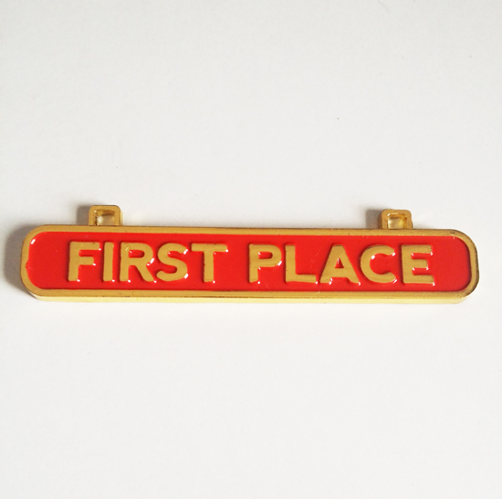 medal plaque  for first place